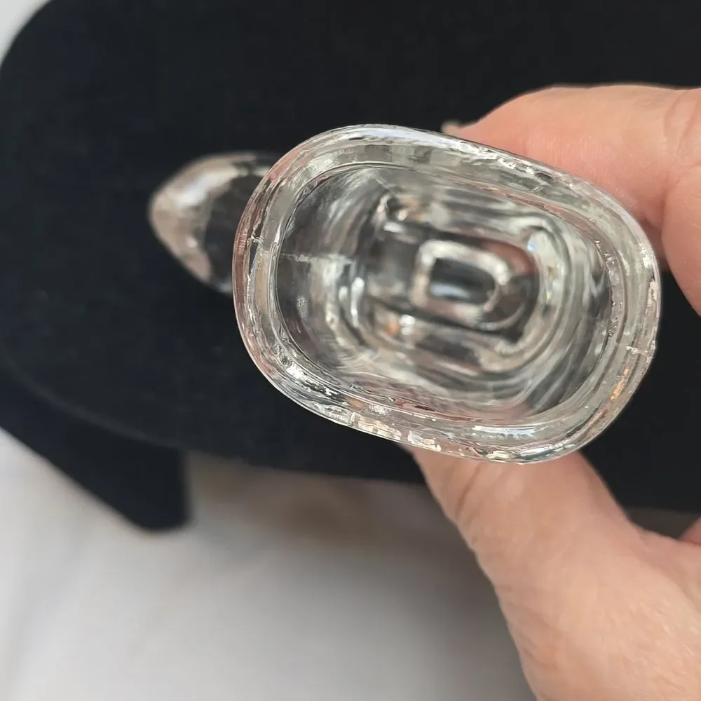 Crown Royal Miniature Boot Shot Glass – Clear Glass Collectible